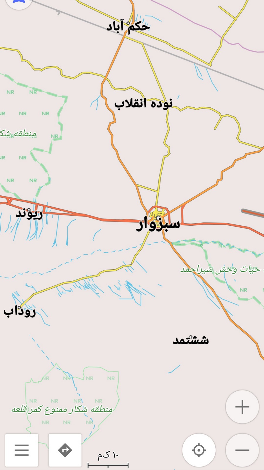 اسکرین شات 7 برنامه نقشه آفلاین خراسان