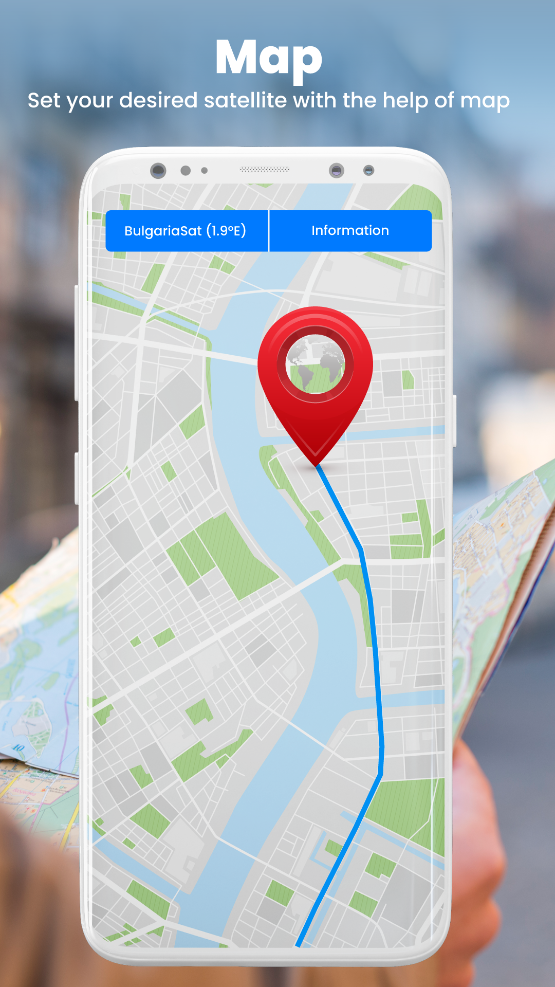 اسکرین شات 6 برنامه Satellite finder(DishAlign)