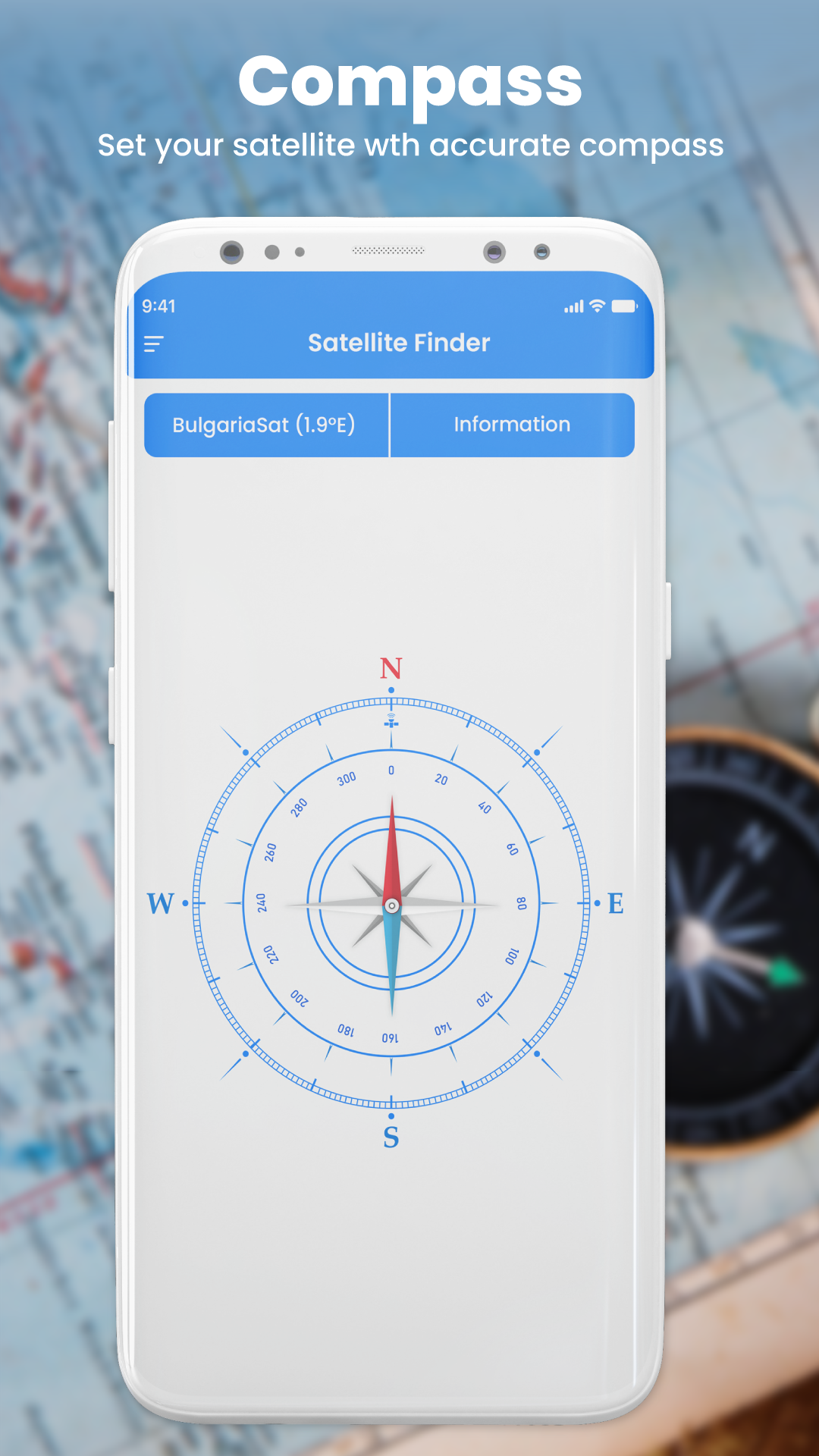 اسکرین شات 4 برنامه Satellite finder(DishAlign)