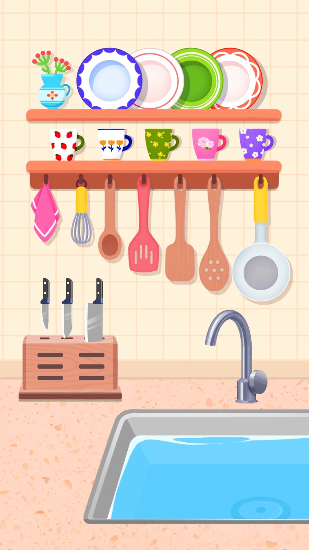 اسکرین شات 5 بازی SatisPuzzle: Tidy Up
