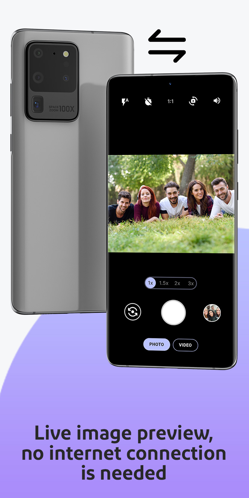 اسکرین شات 5 برنامه SayCheese - Camera Remote