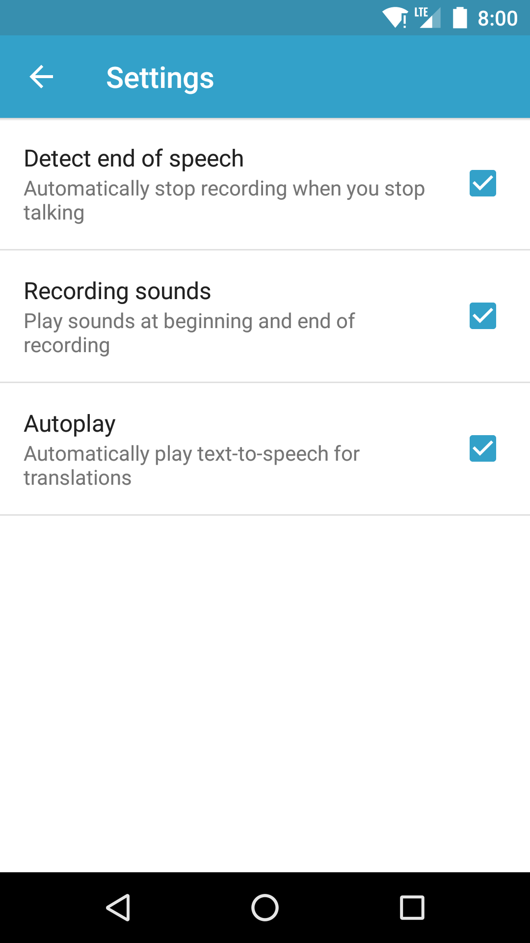 اسکرین شات 5 برنامه SayHi Translate