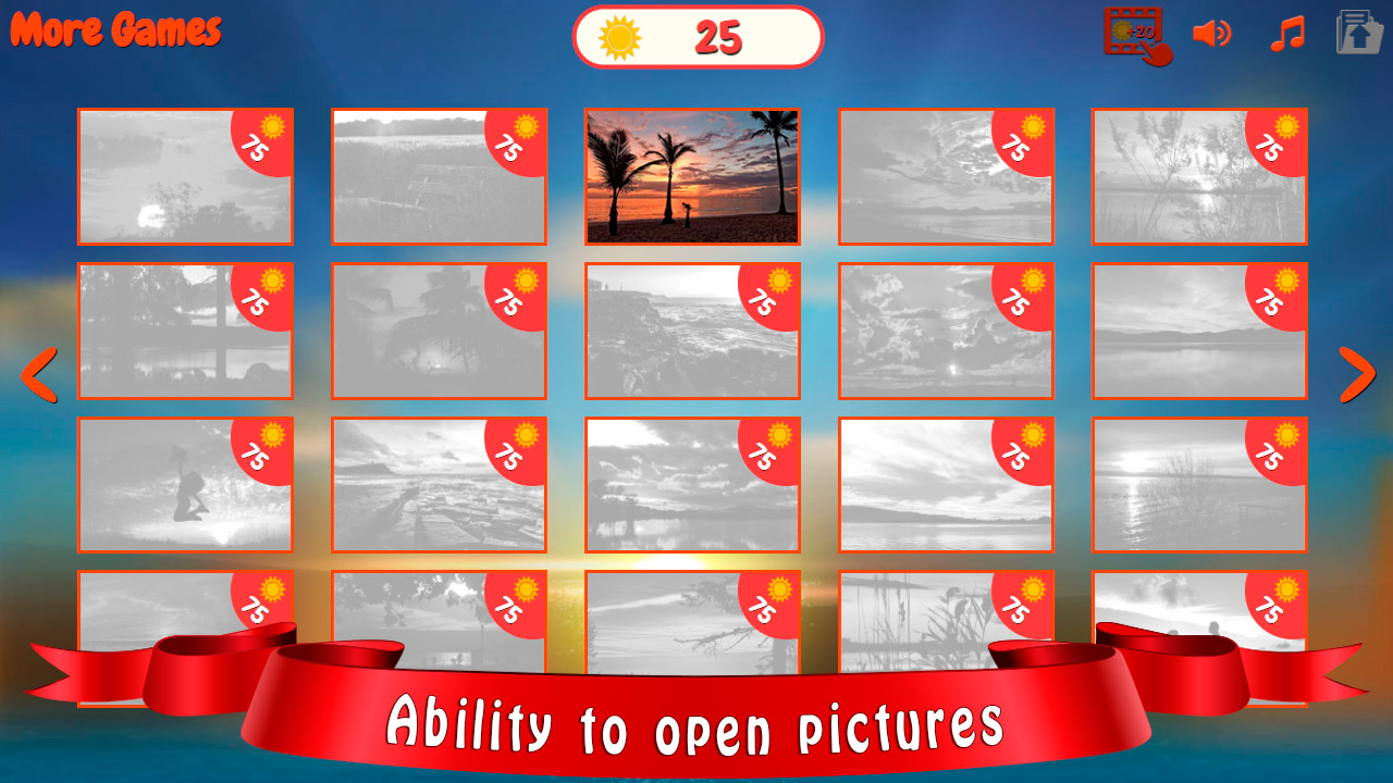 اسکرین شات 8 بازی Puzzles for adults sunset