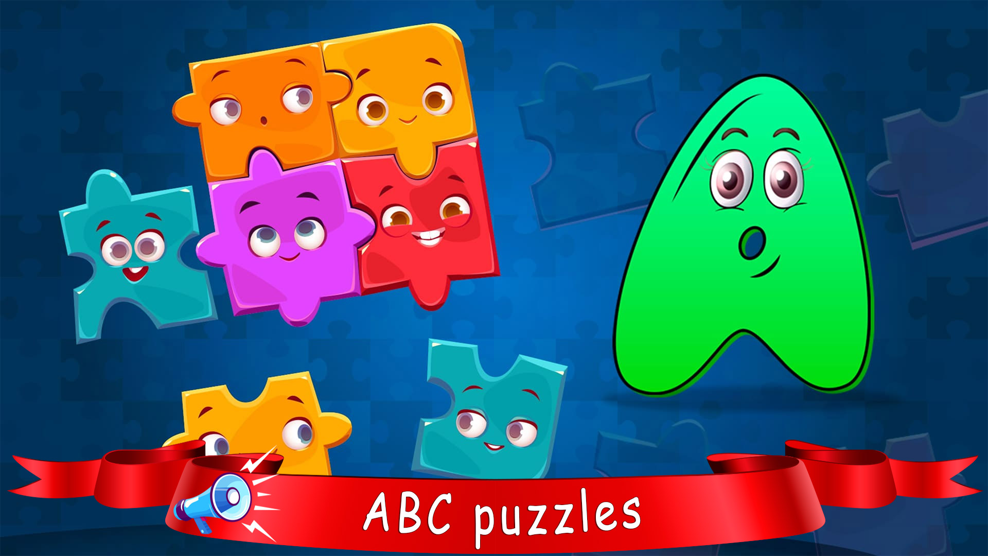 اسکرین شات 1 بازی ABC puzzles
