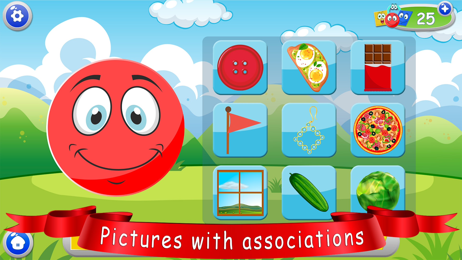 اسکرین شات 3 بازی Learn shapes — kids games