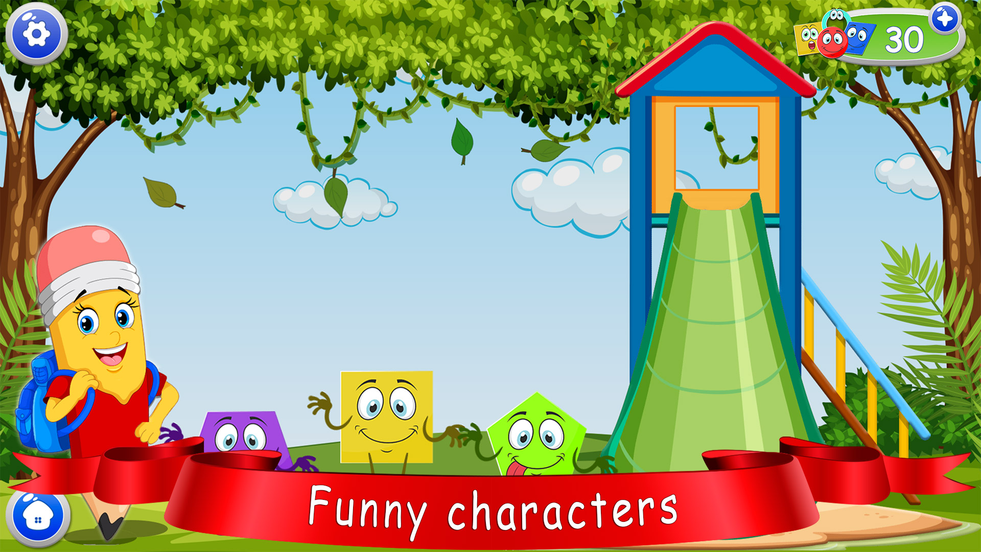 اسکرین شات 5 بازی Learn shapes — kids games