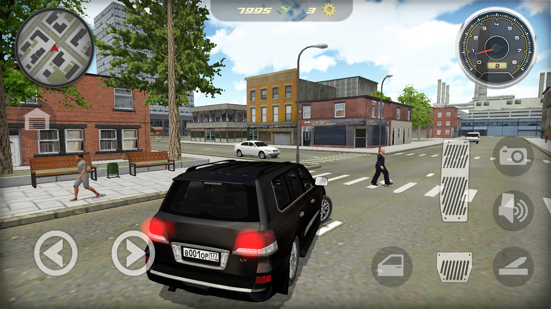اسکرین شات 1 بازی Auto Simulator LX City Driving