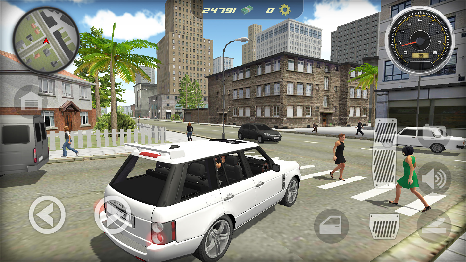 اسکرین شات 1 بازی Miami Car Simulator Land Rover
