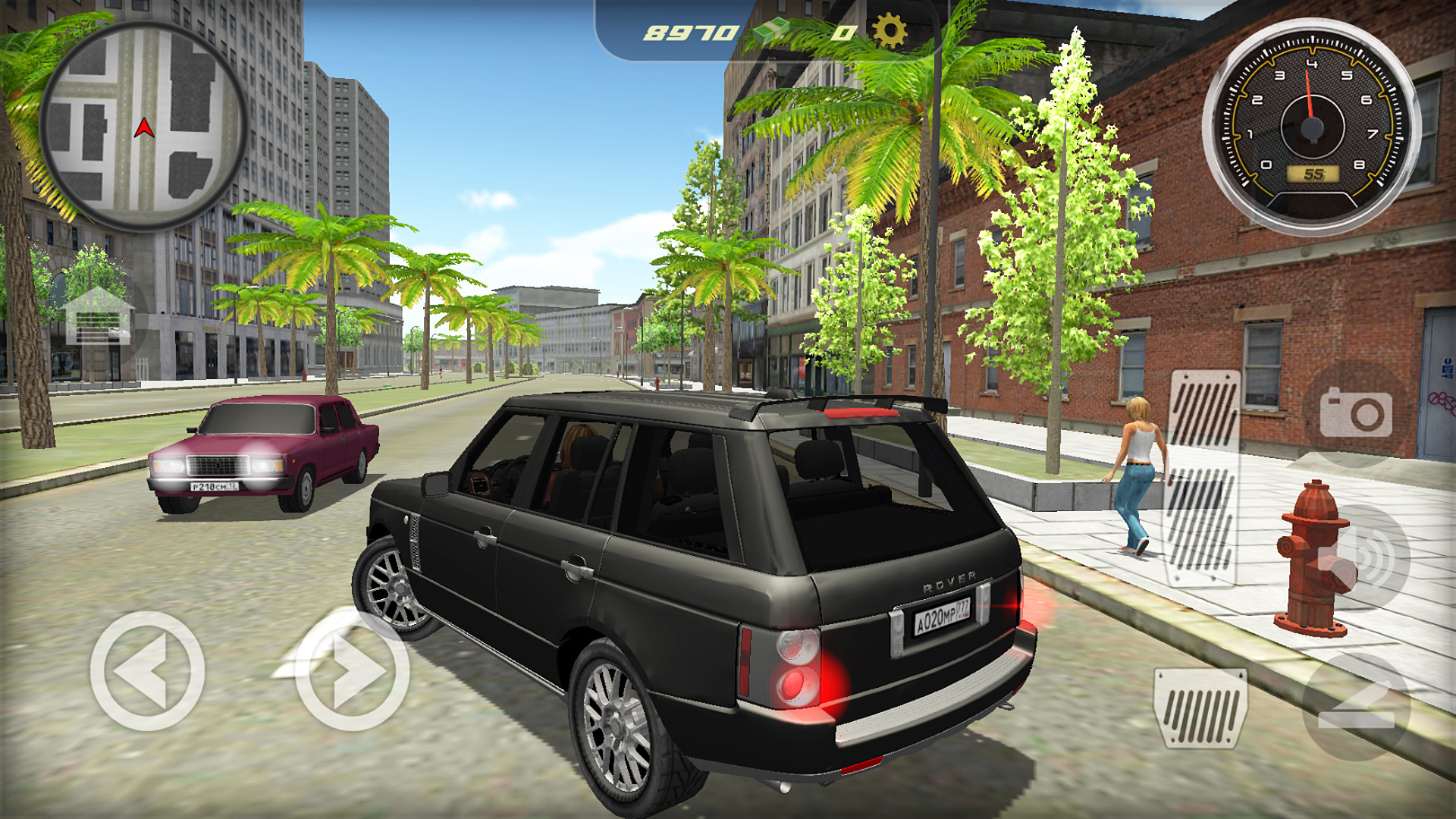 اسکرین شات 3 بازی Miami Car Simulator Land Rover