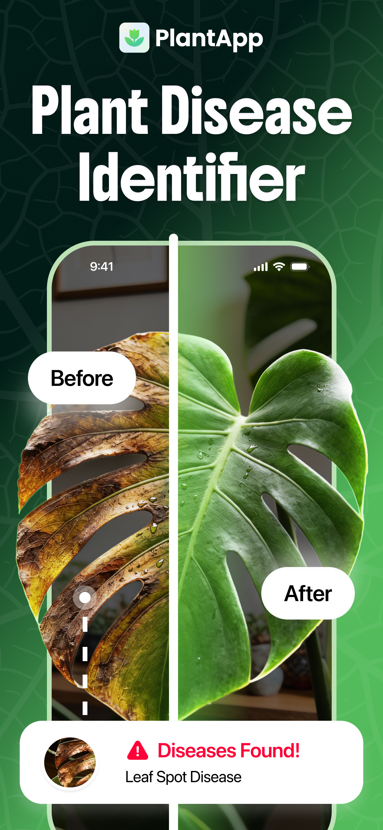 اسکرین شات 1 برنامه Plant App - Plant Identifier