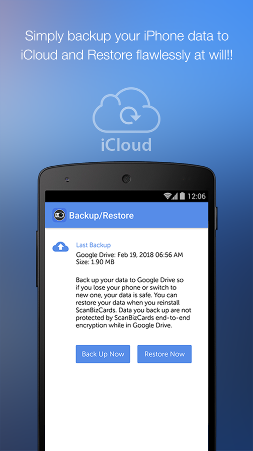 اسکرین شات 3 برنامه ScanBizCards Lite - Business C