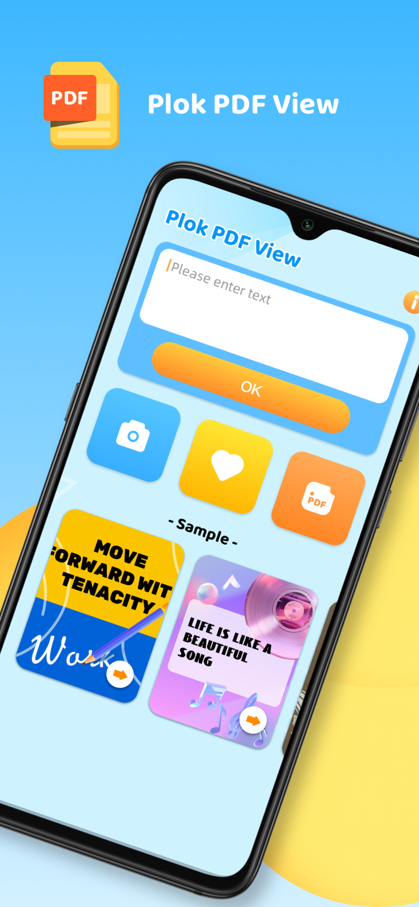 اسکرین شات 1 برنامه Plok PDF View-Generator&Scan