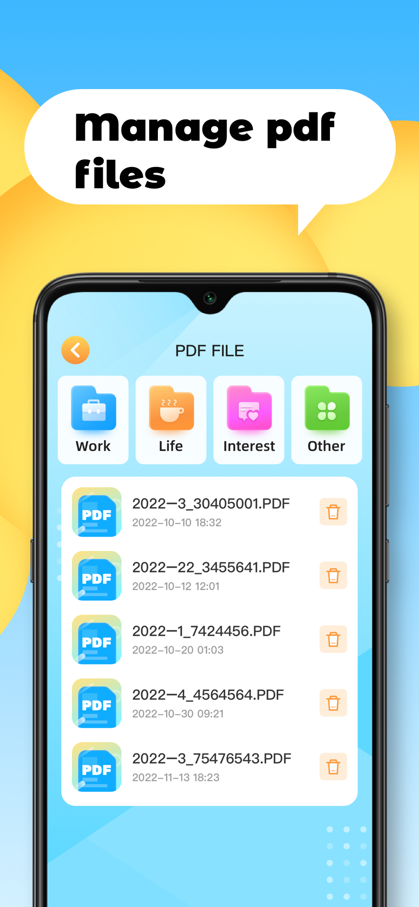 اسکرین شات 4 برنامه Plok PDF View-Generator&Scan