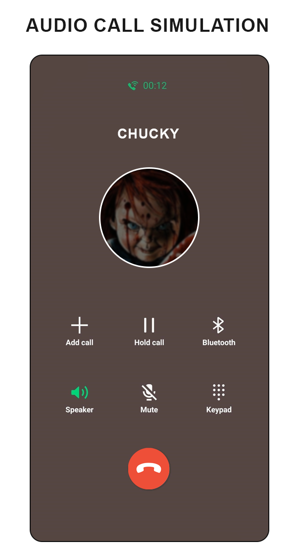 اسکرین شات 4 بازی Scary Doll Fake Video Call simulator