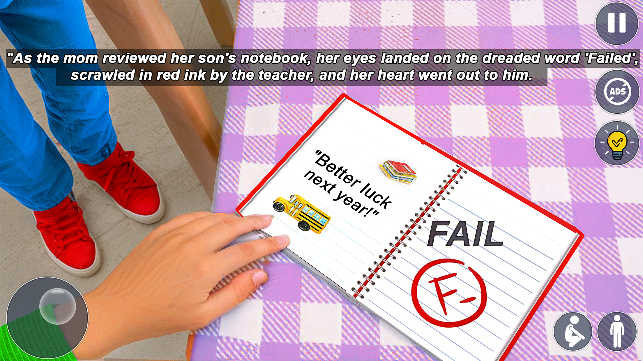 اسکرین شات 7 بازی Schoolboy Parents House Escape