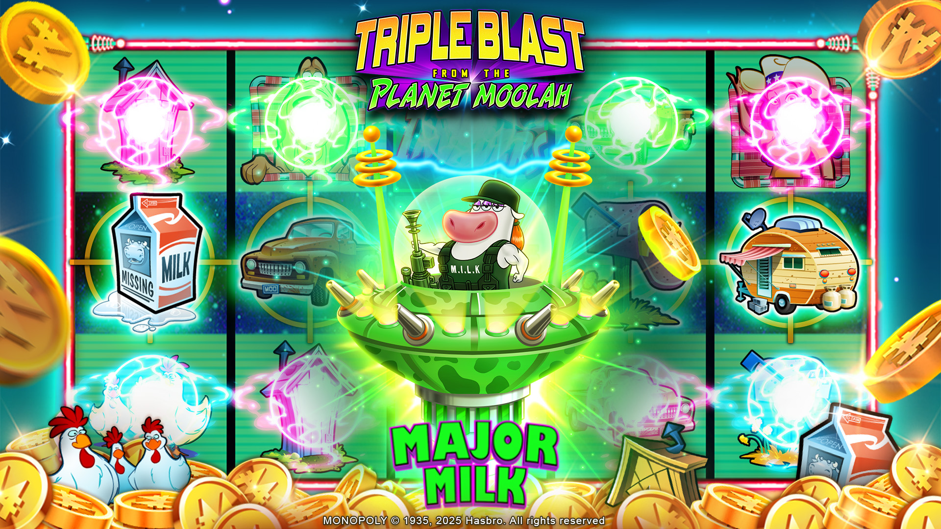 اسکرین شات 4 بازی MONOPOLY Slots - Casino Games
