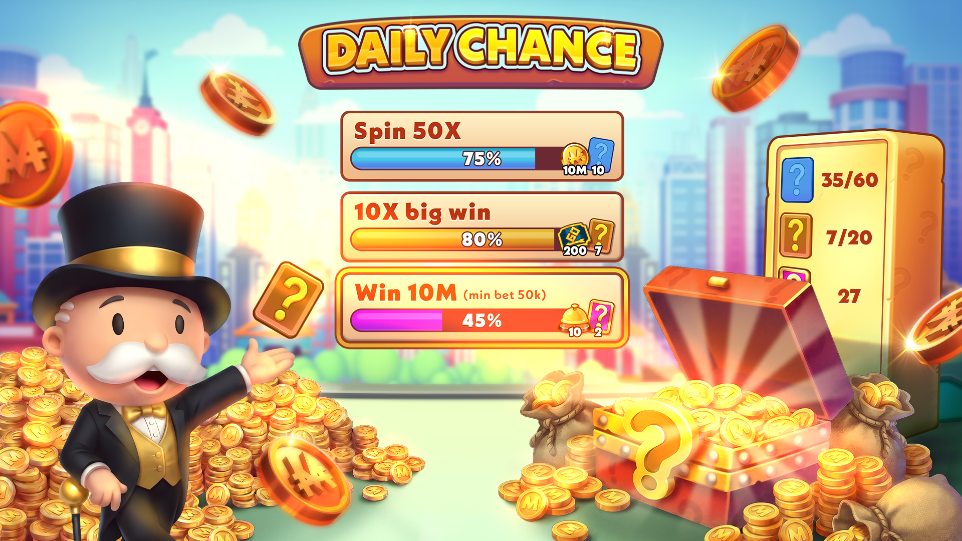 اسکرین شات 7 بازی MONOPOLY Slots - Casino Games