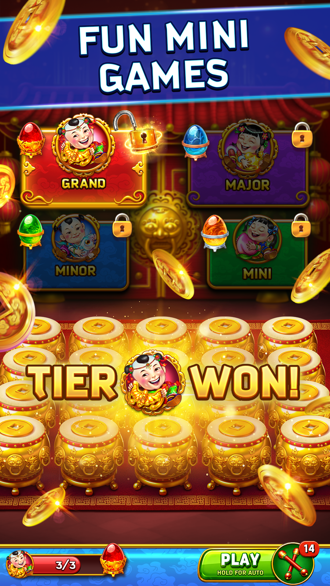 اسکرین شات 7 بازی Dancing Drums Slots Casino