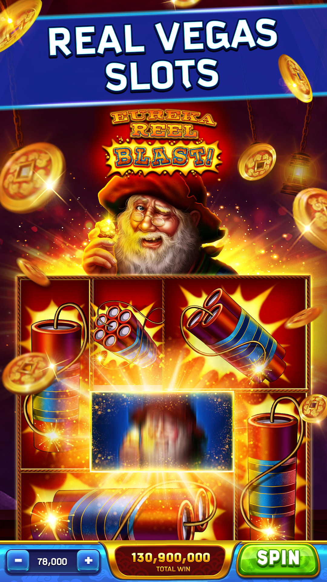 اسکرین شات 5 بازی Dancing Drums Slots Casino