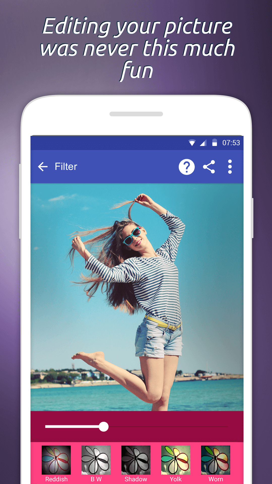 اسکرین شات 6 برنامه Photo Editor & Perfect Selfie