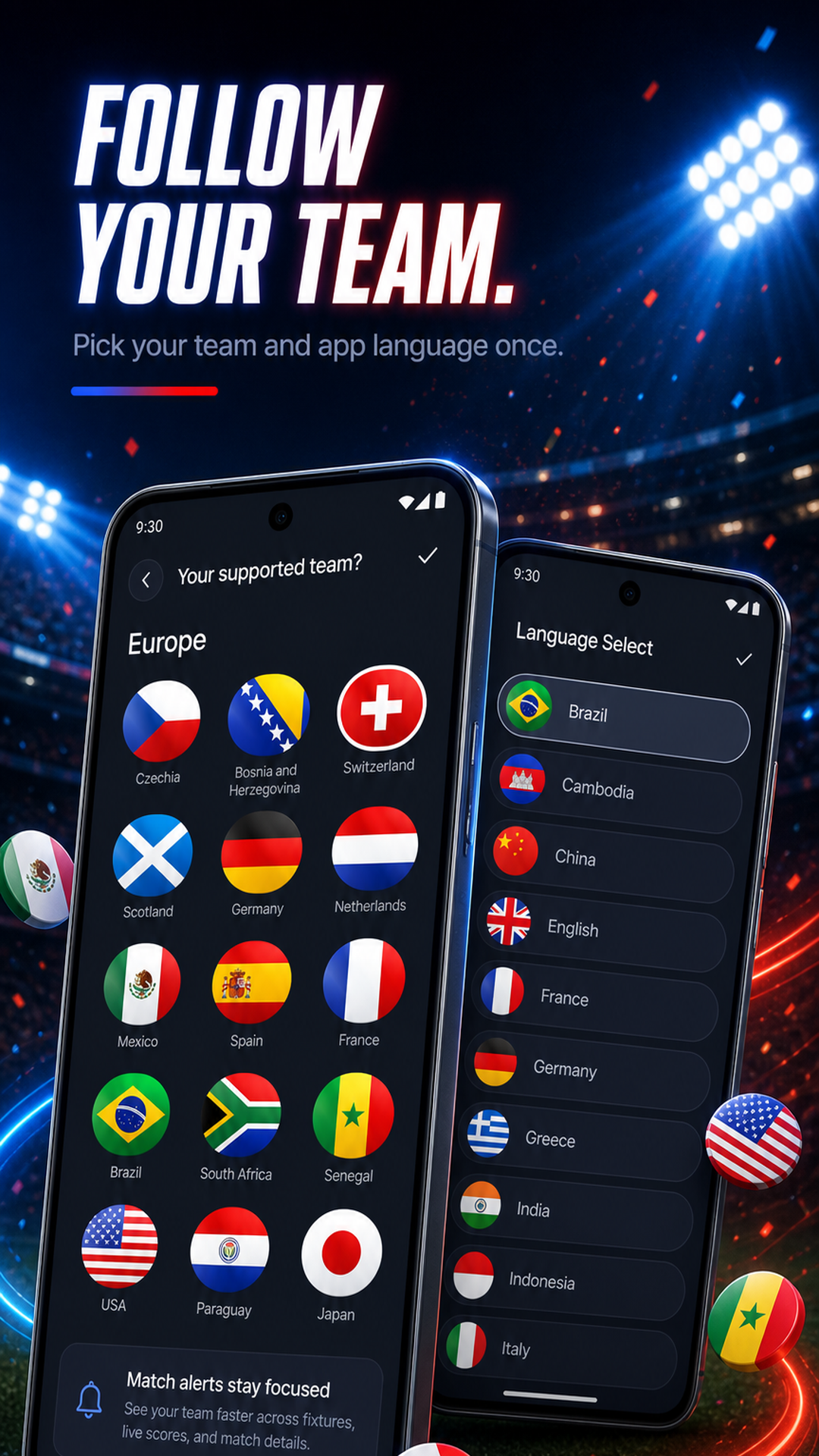 اسکرین شات 5 برنامه ScoreDeck: Live Football Score