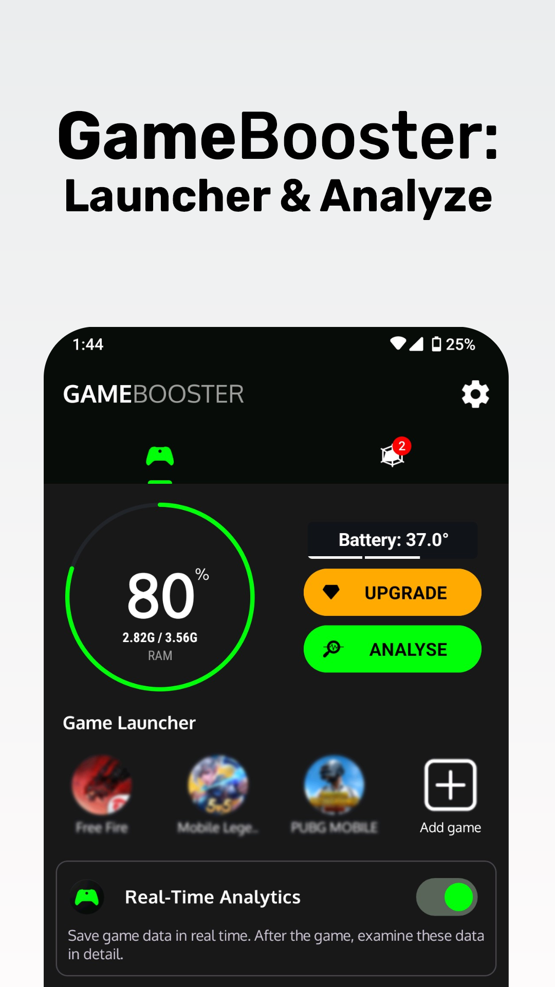 اسکرین شات 2 بازی Game Booster: Game Turbo