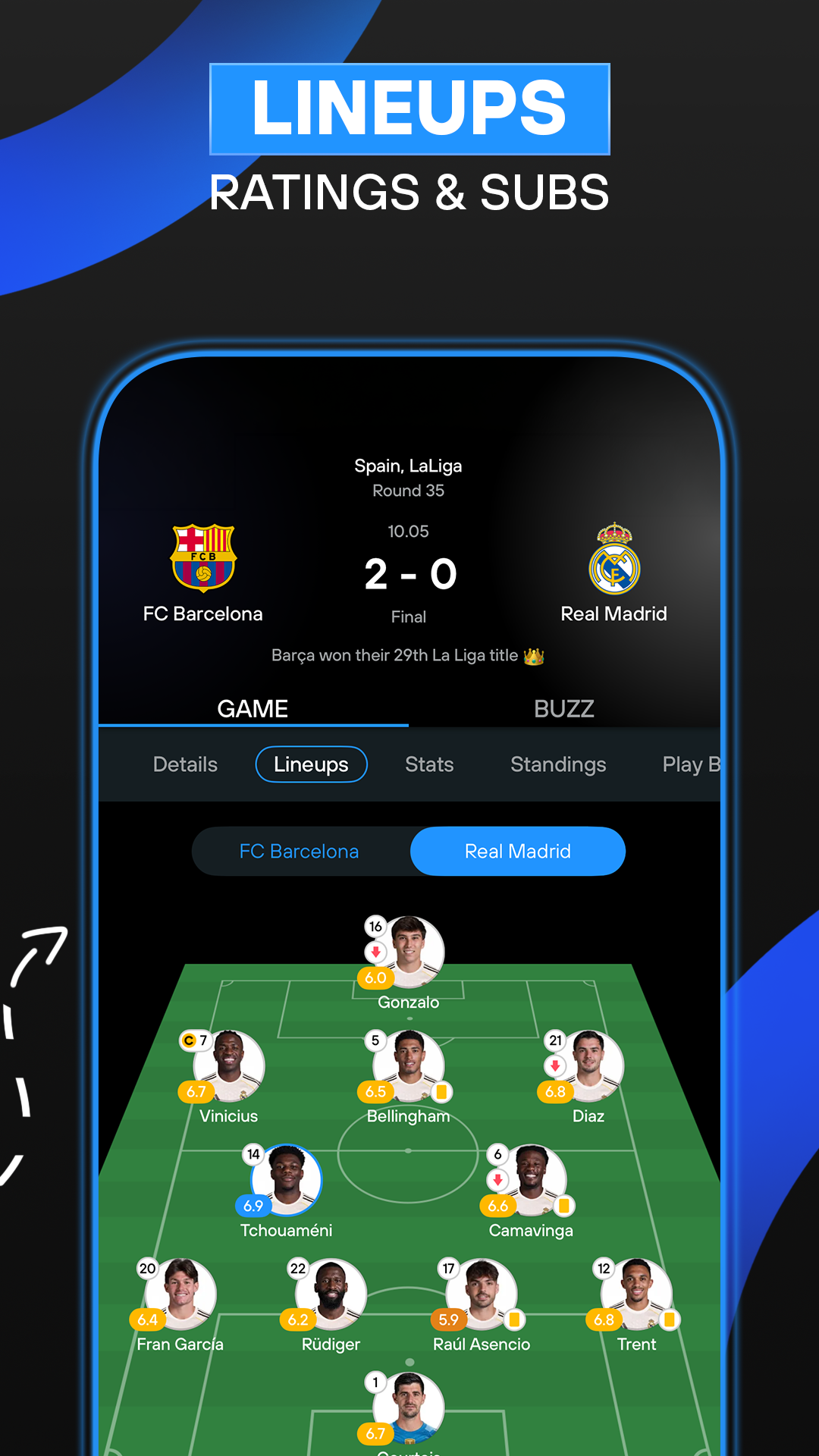 اسکرین شات 4 برنامه 365Scores: Live Sports Scores