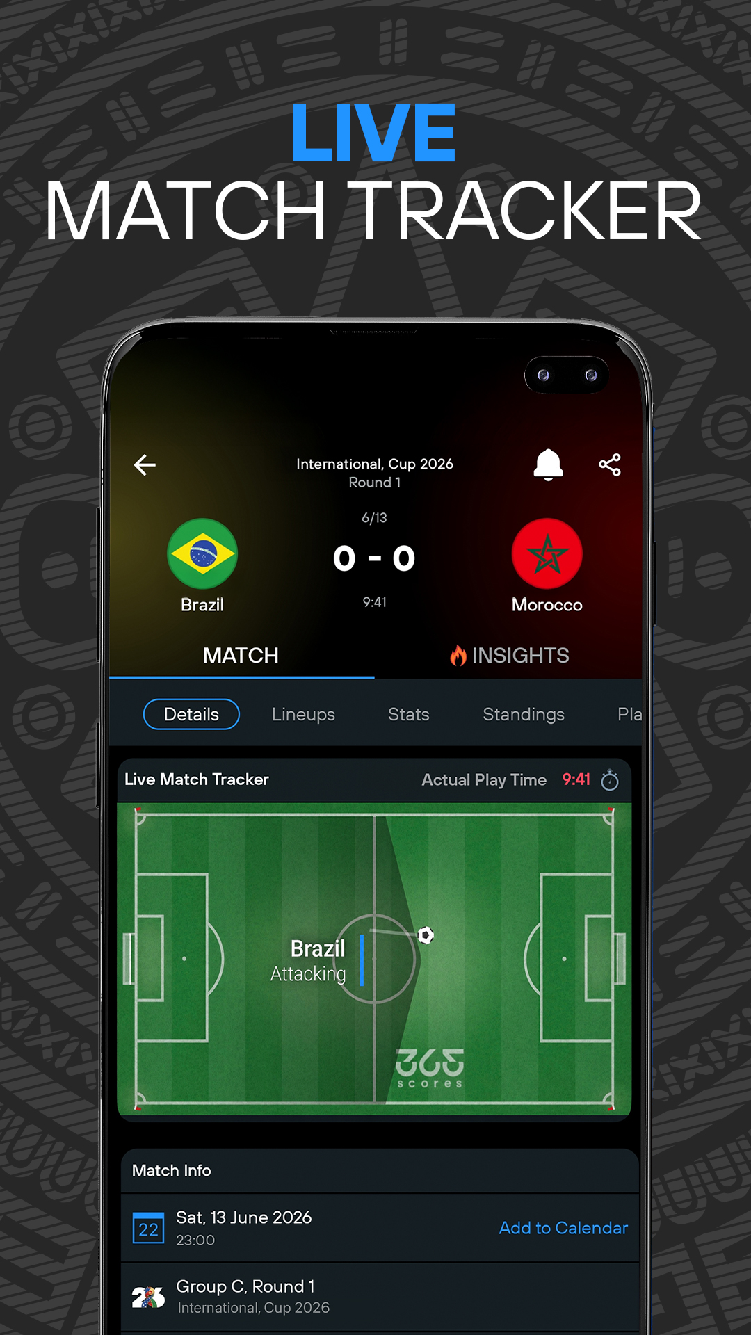 اسکرین شات 5 برنامه 365Scores: Live Scores & News