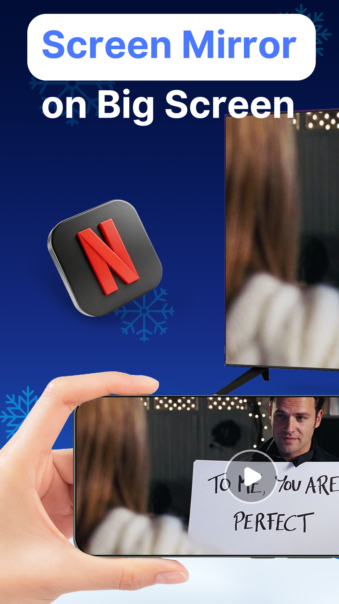 اسکرین شات 1 برنامه Screen Mirroring: Miracast TV