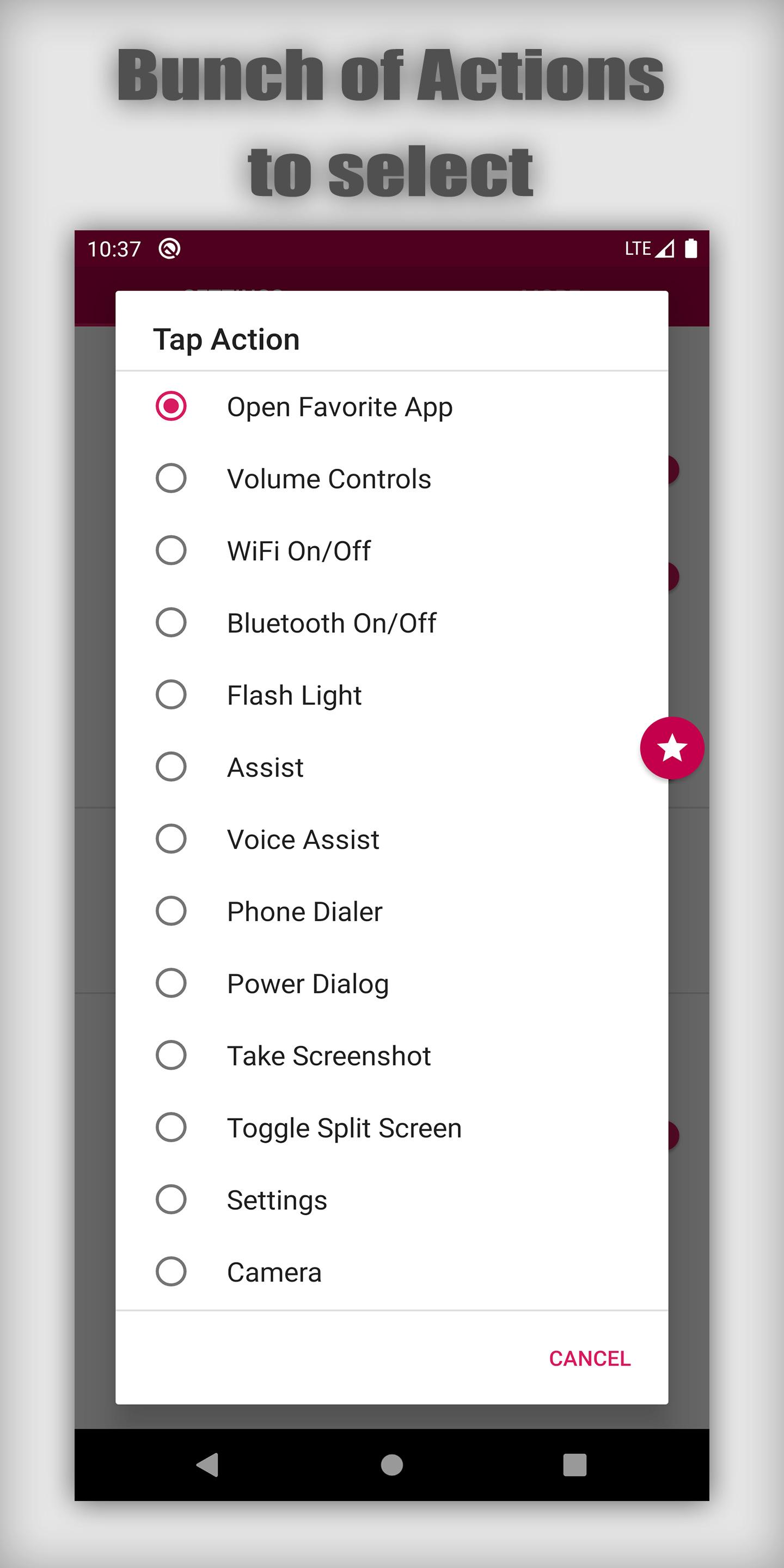 اسکرین شات 5 برنامه Screen lock and off - Sensors