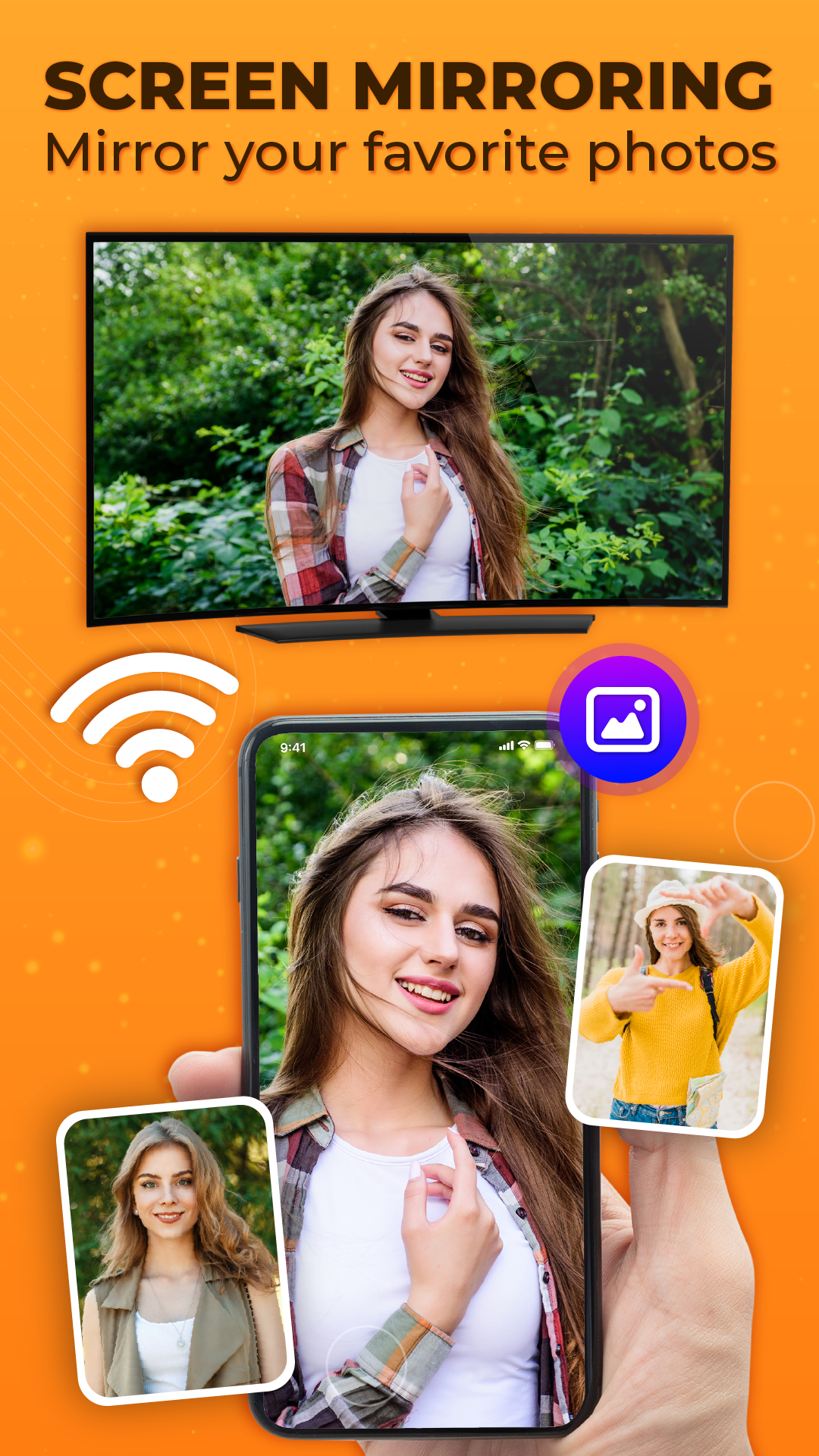 اسکرین شات 2 برنامه Screen Mirroring for Miracast