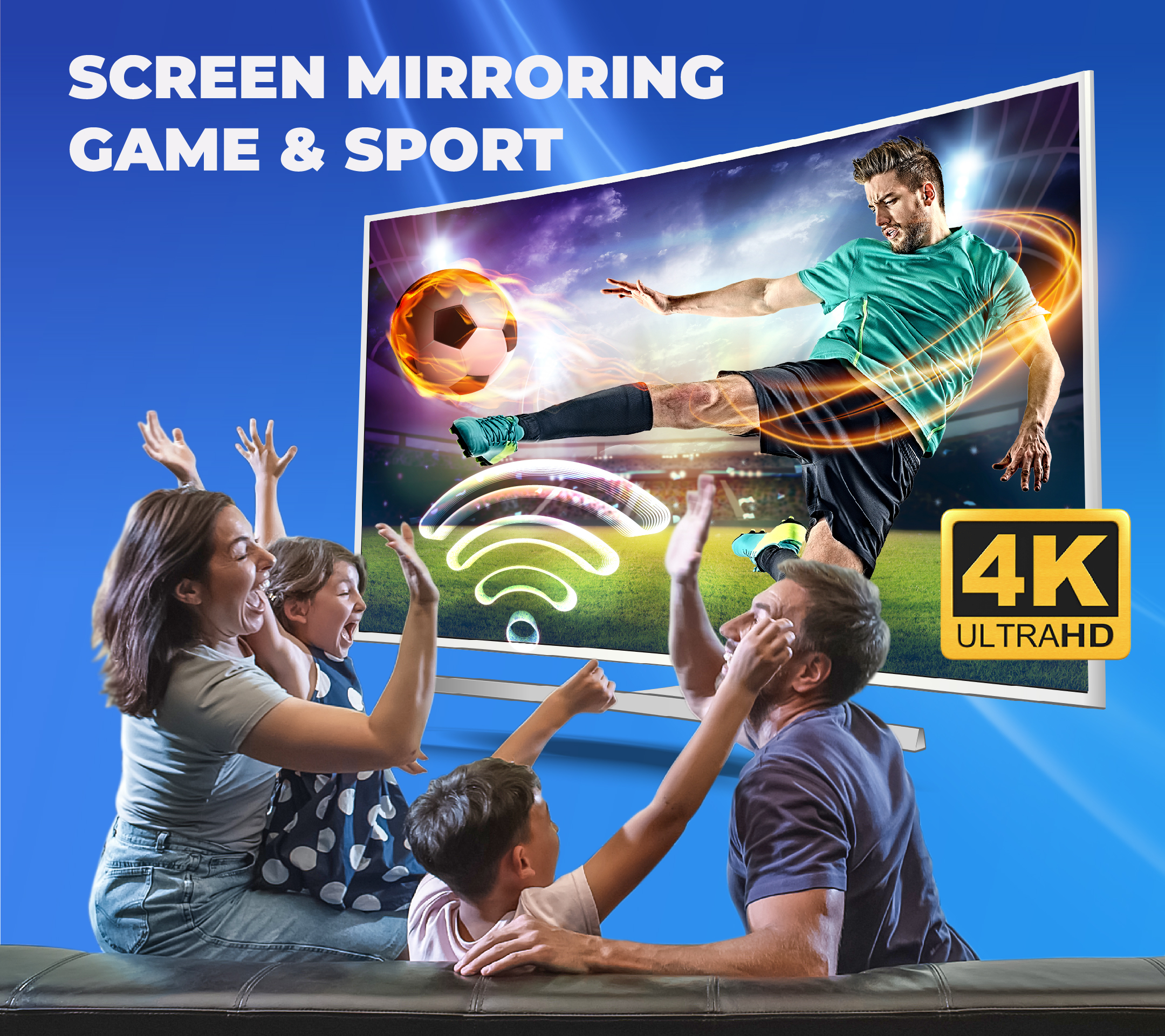 اسکرین شات 1 برنامه Screen Mirroring & Cast To TV