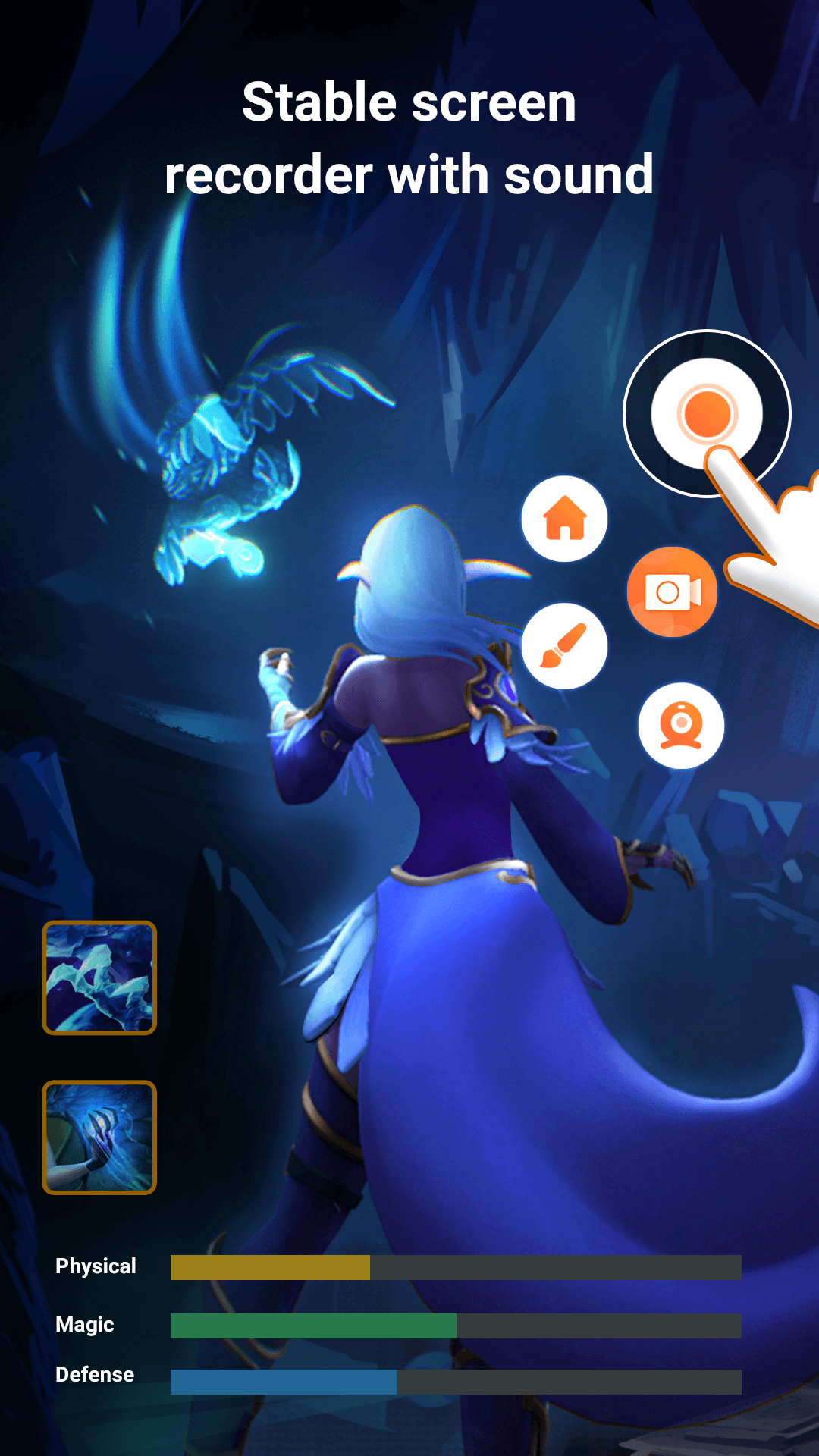 اسکرین شات 1 برنامه Screen Recorder Video Recorder