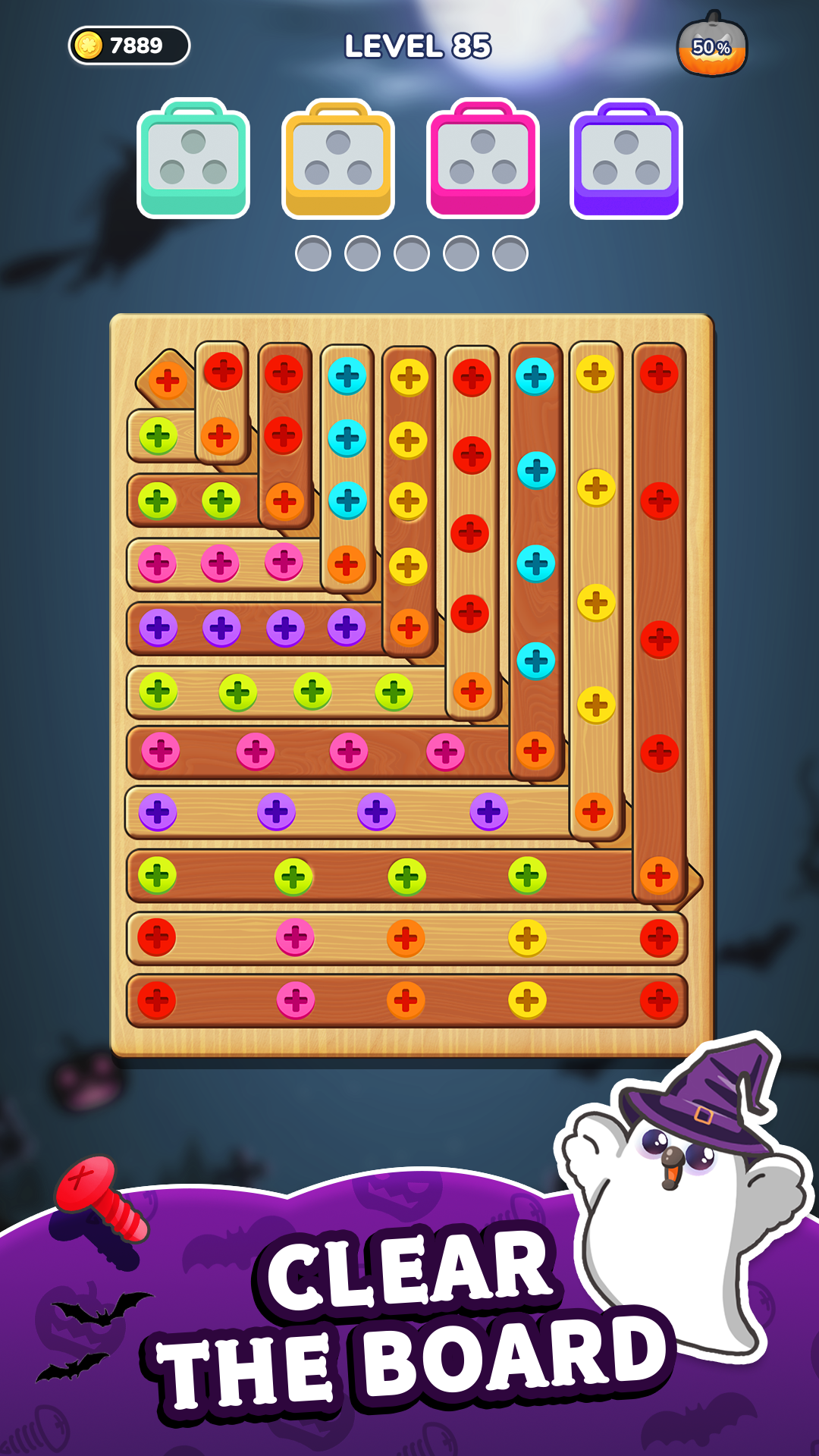 اسکرین شات 5 بازی Screw Master®: Nuts Jam Puzzle