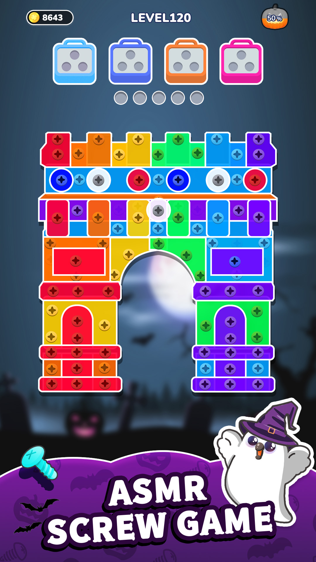 اسکرین شات 6 بازی Screw Master®: Nuts Jam Puzzle
