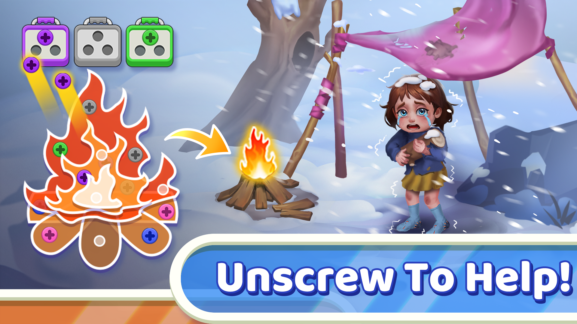 اسکرین شات 7 بازی Screw Out Master: Story Puzzle