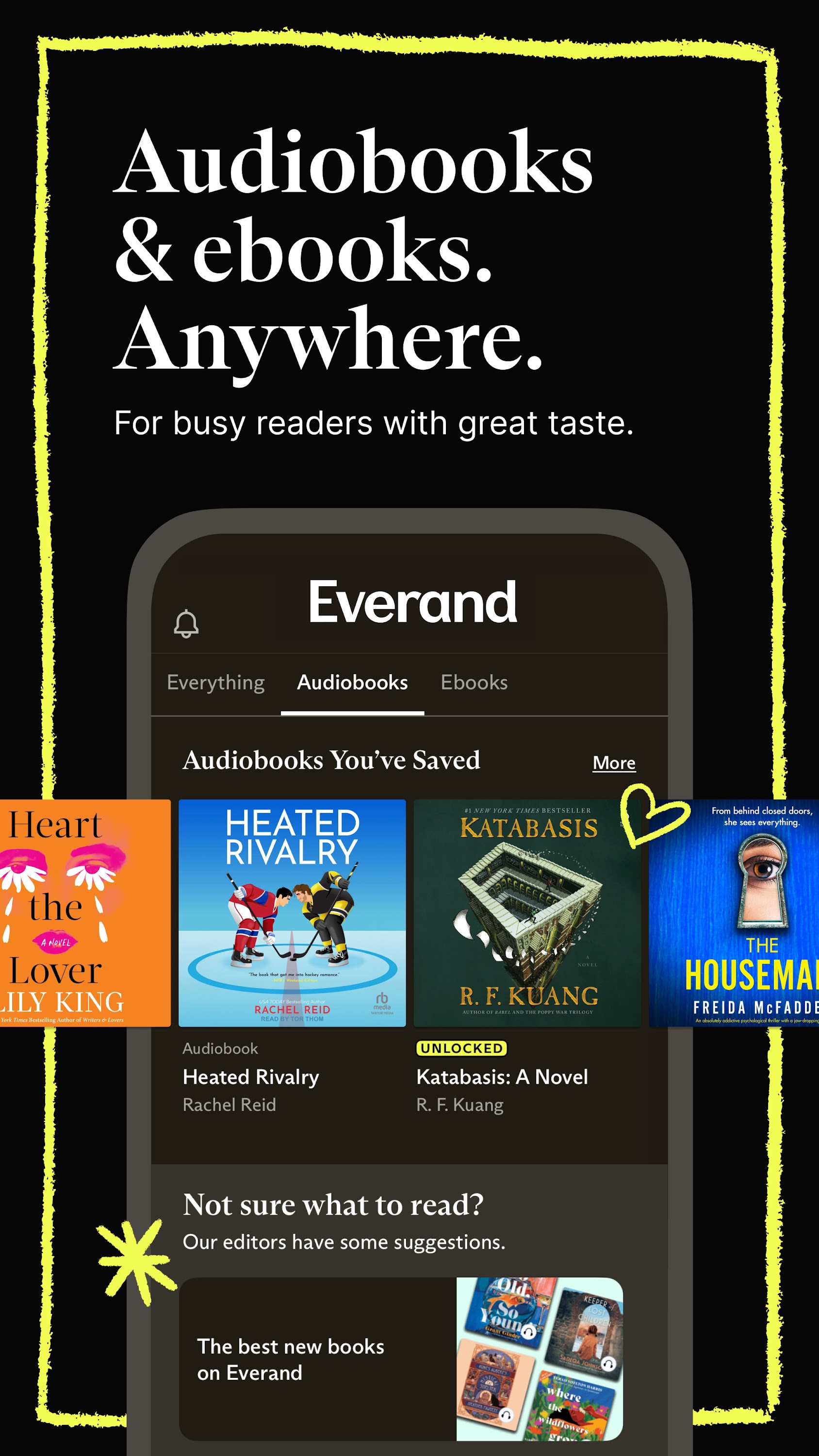 اسکرین شات 1 برنامه Everand: Audiobooks & Ebooks