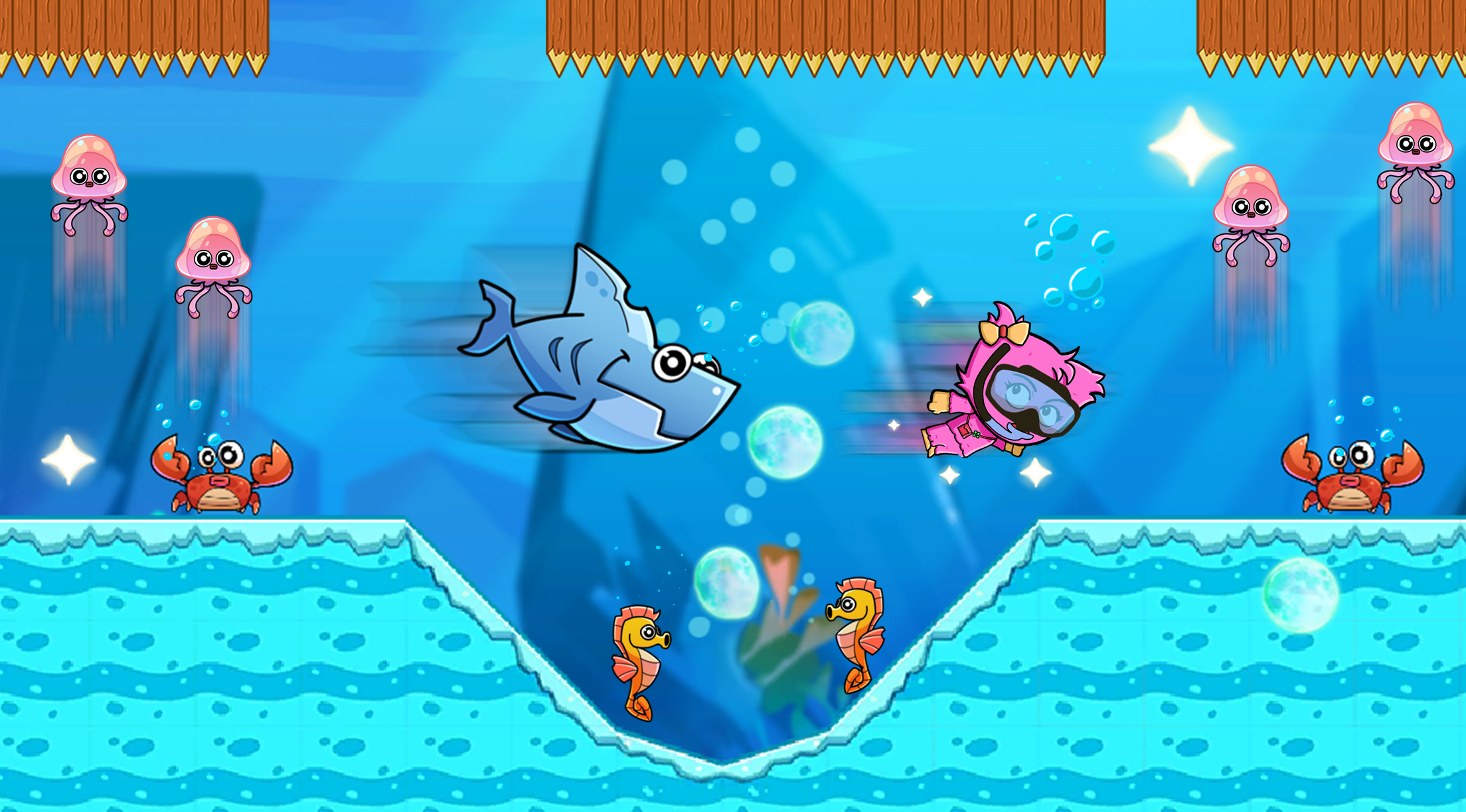 اسکرین شات 4 بازی Super Rob's World - Run Game