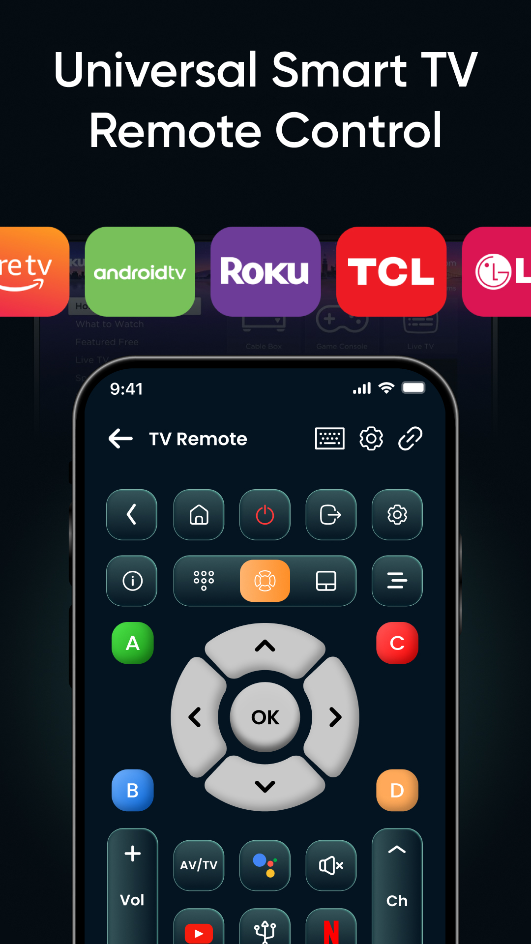 اسکرین شات 2 برنامه All Tv Remote Control-Smart Tv