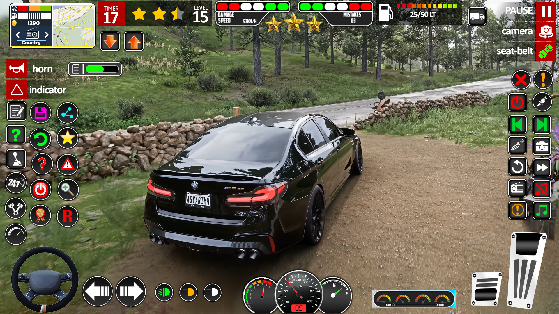 اسکرین شات 2 بازی City Car Game Offline