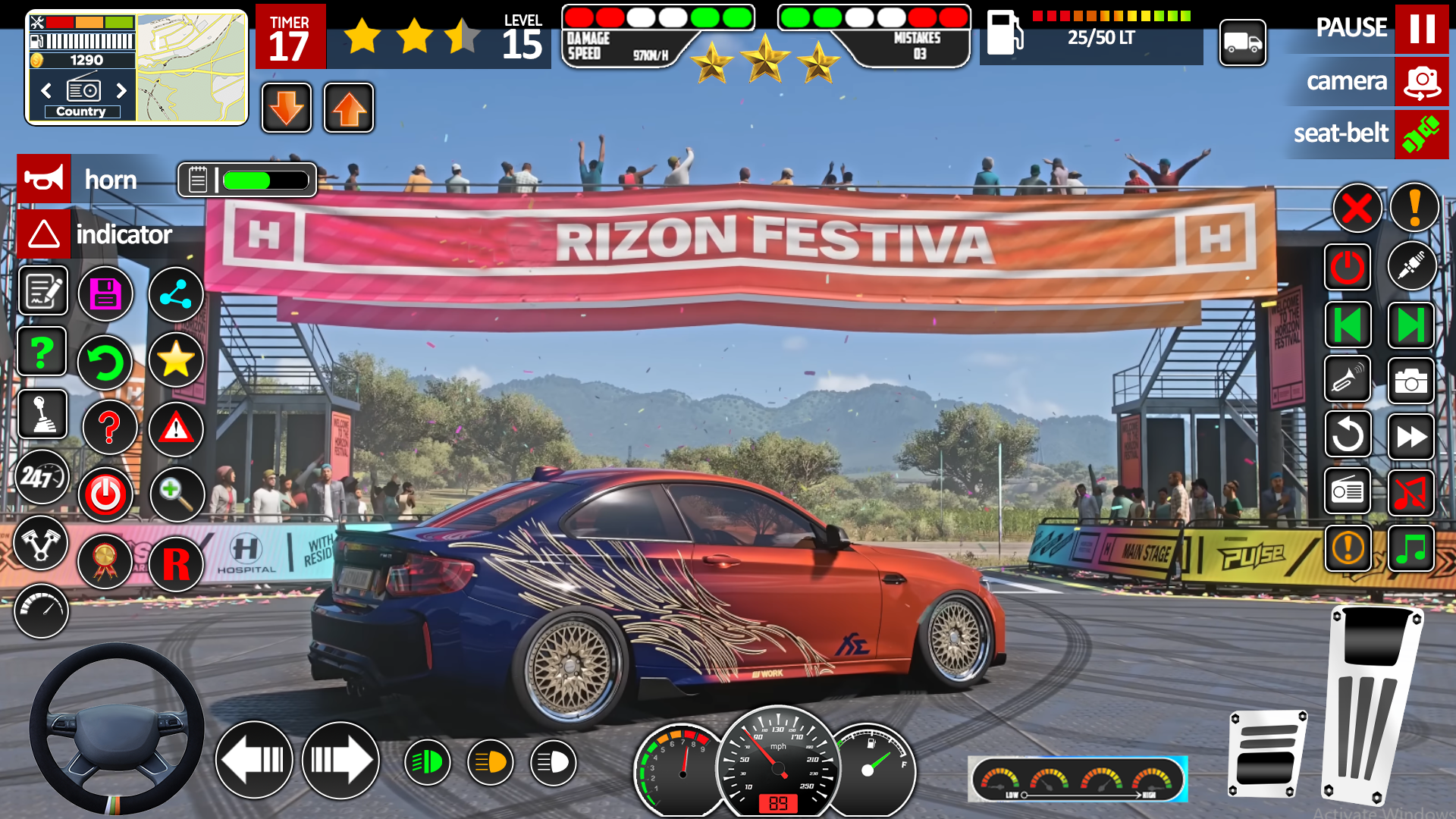 اسکرین شات 7 بازی City Car Game Offline