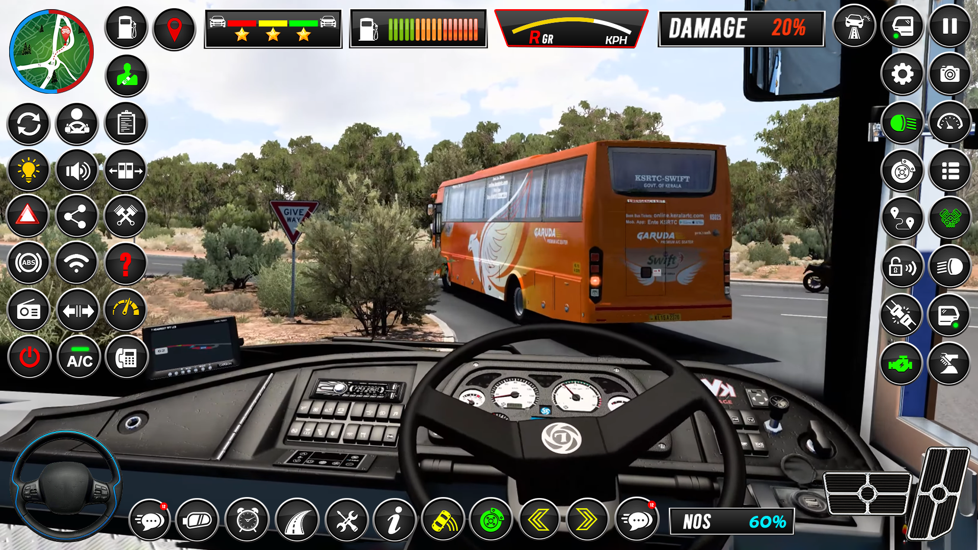 اسکرین شات 1 بازی City Bus Driving-Bus Parking