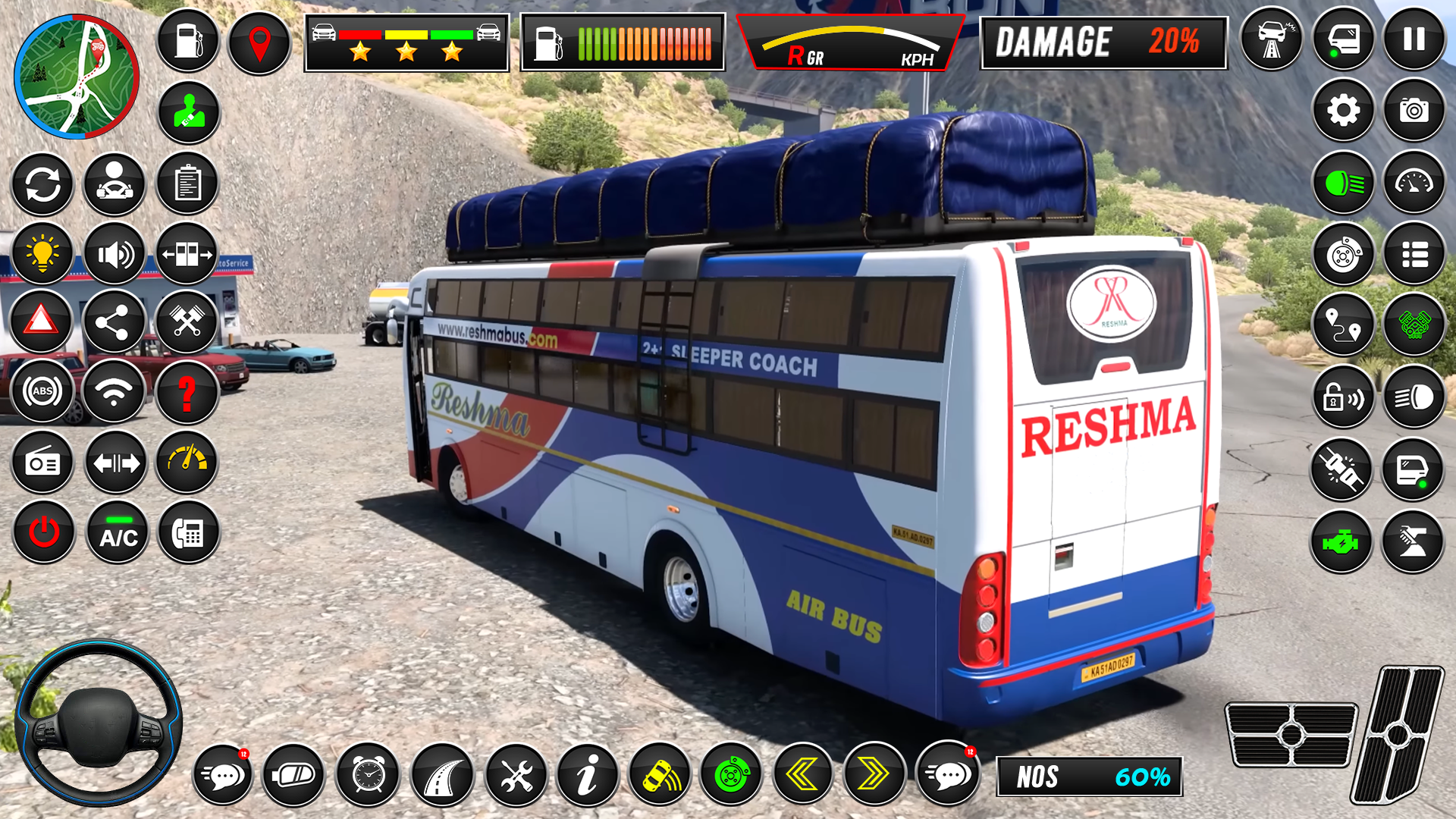 اسکرین شات 5 بازی City Bus Driving-Bus Parking
