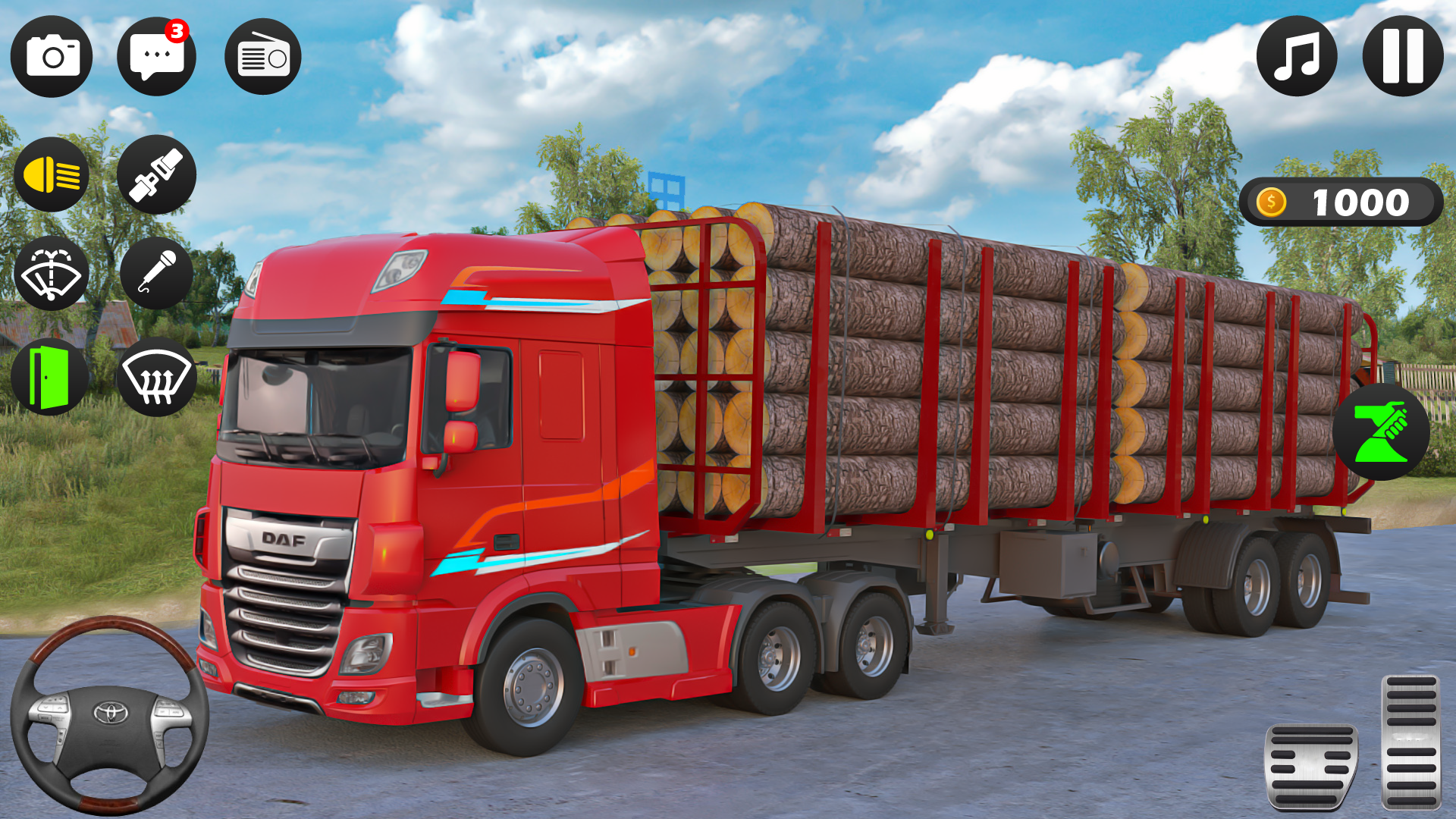 اسکرین شات 3 بازی Cargo Truck Game- Euro Truck