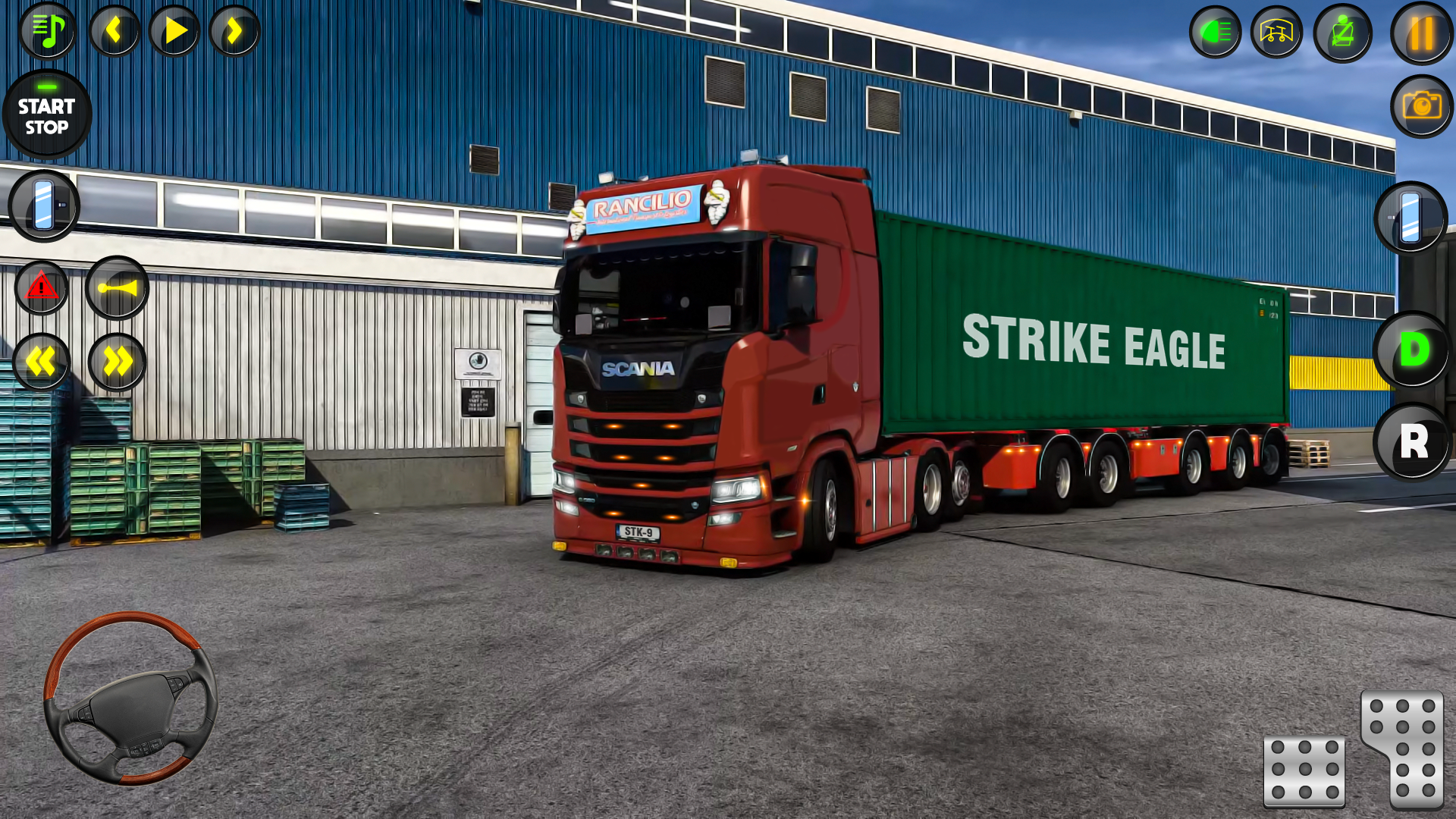 اسکرین شات 6 بازی Cargo Truck Game- Euro Truck