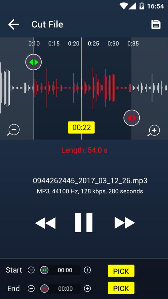 اسکرین شات 3 برنامه Music player