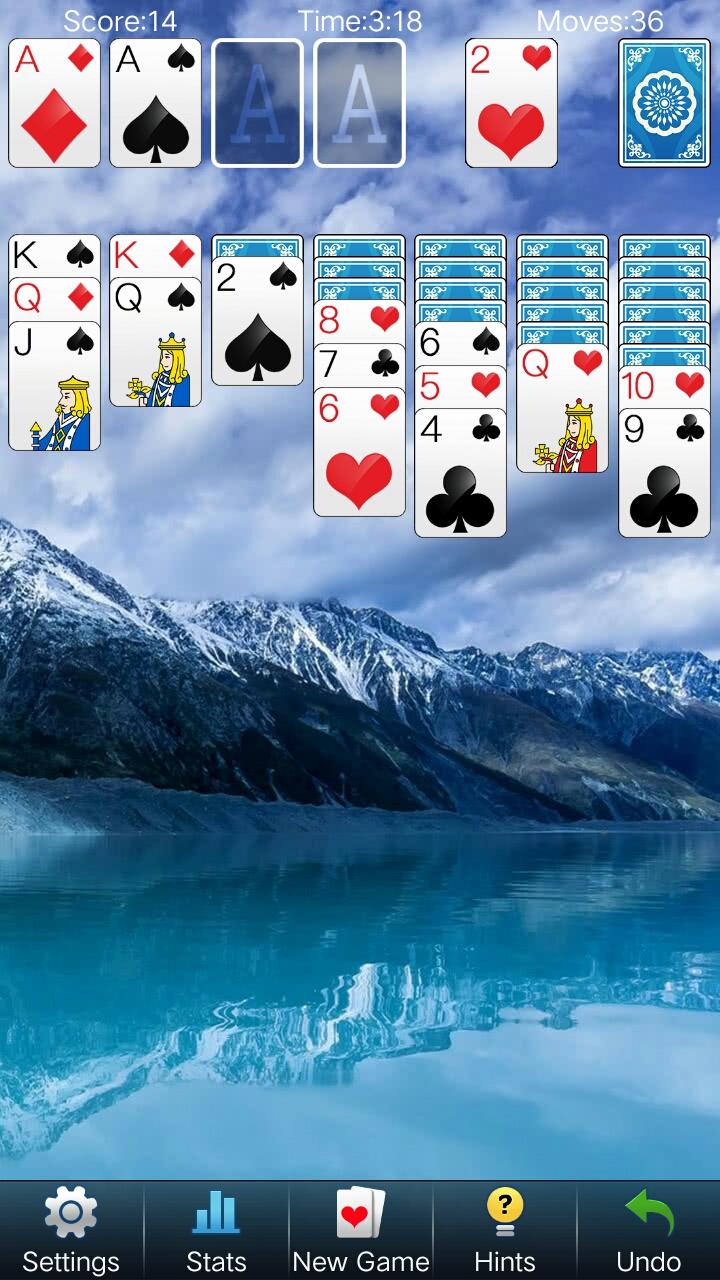 اسکرین شات 3 بازی Solitaire Card Games