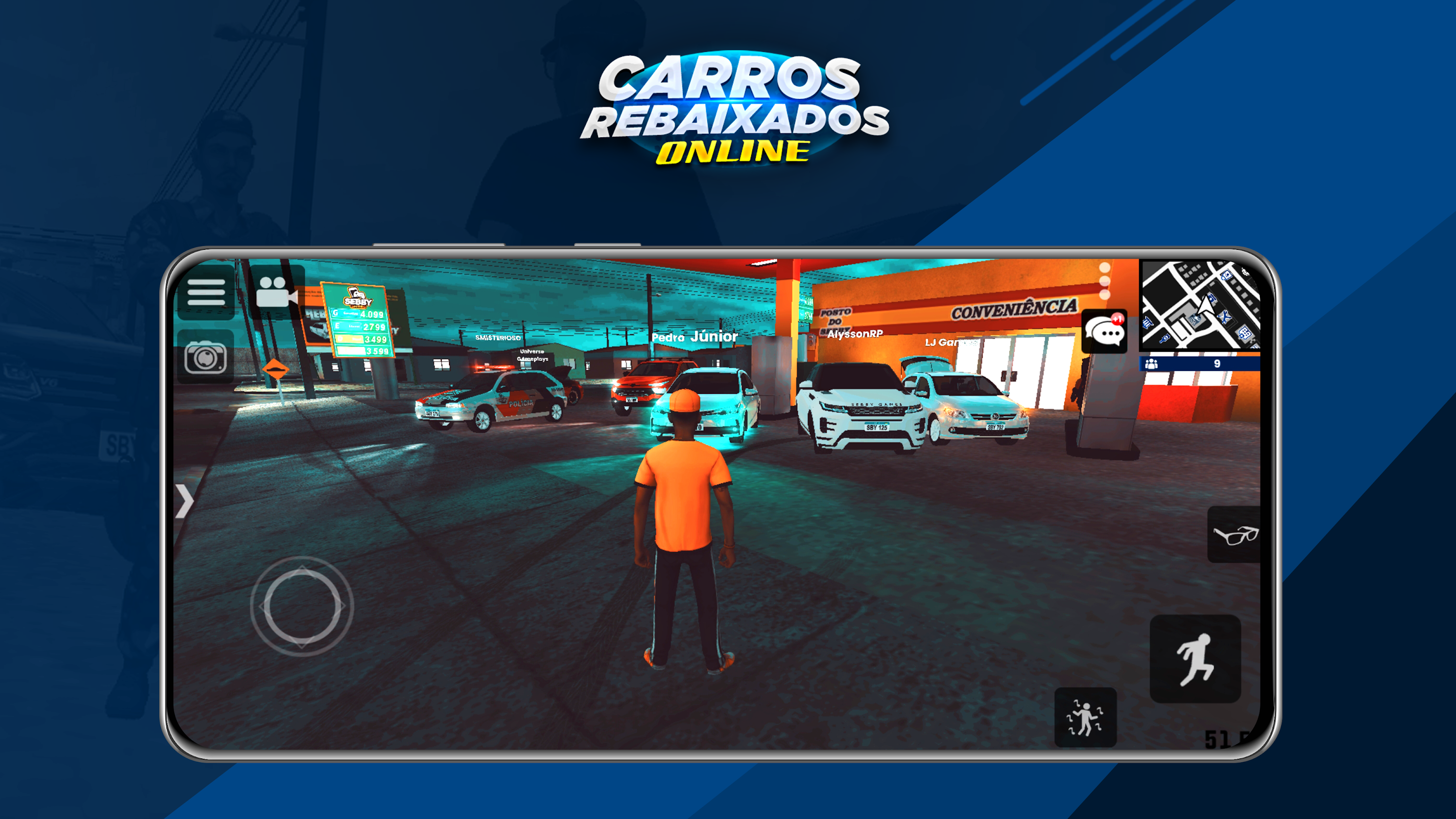 اسکرین شات 2 بازی Carros Rebaixados Online