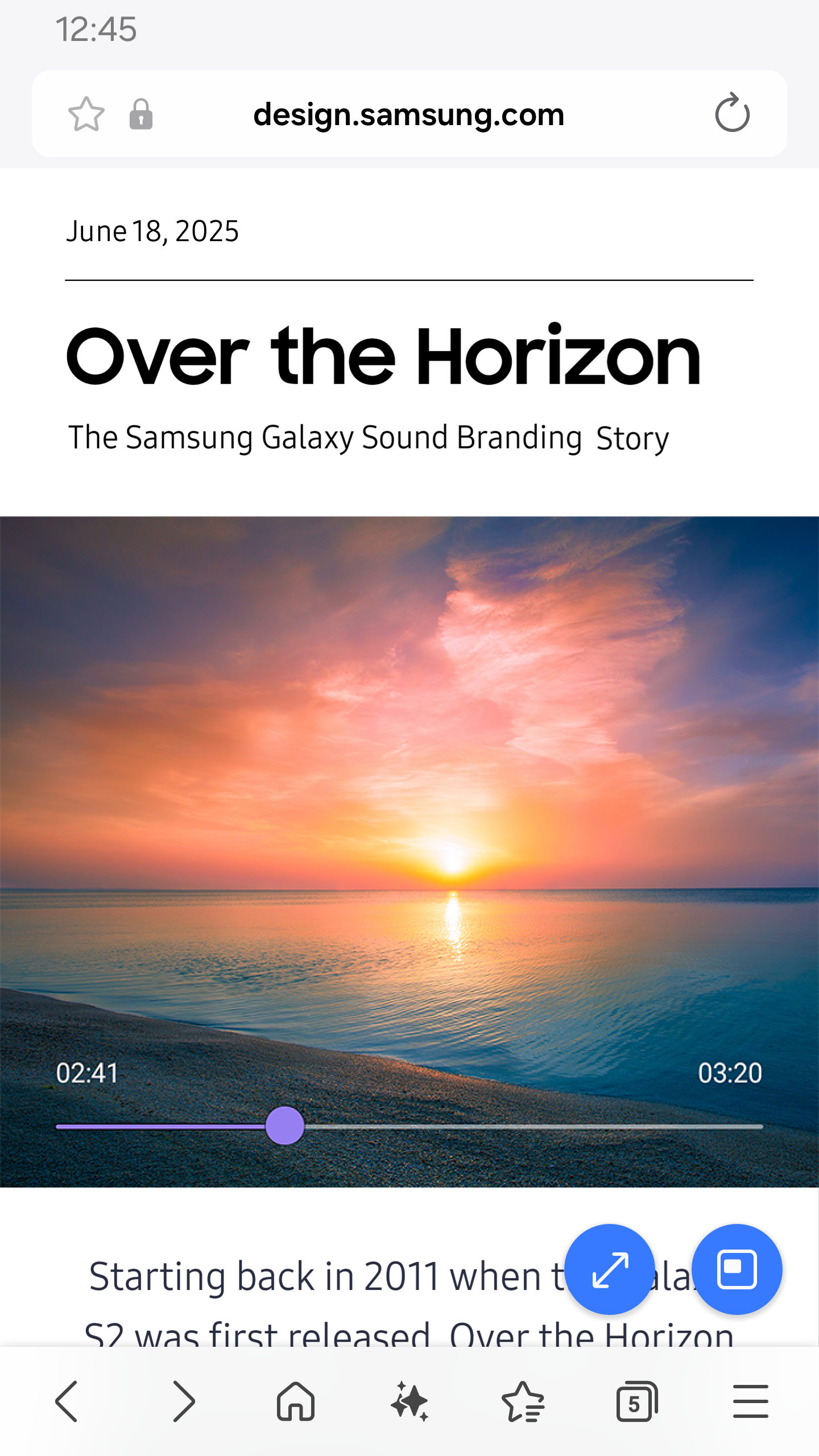 اسکرین شات 4 برنامه Samsung Browser