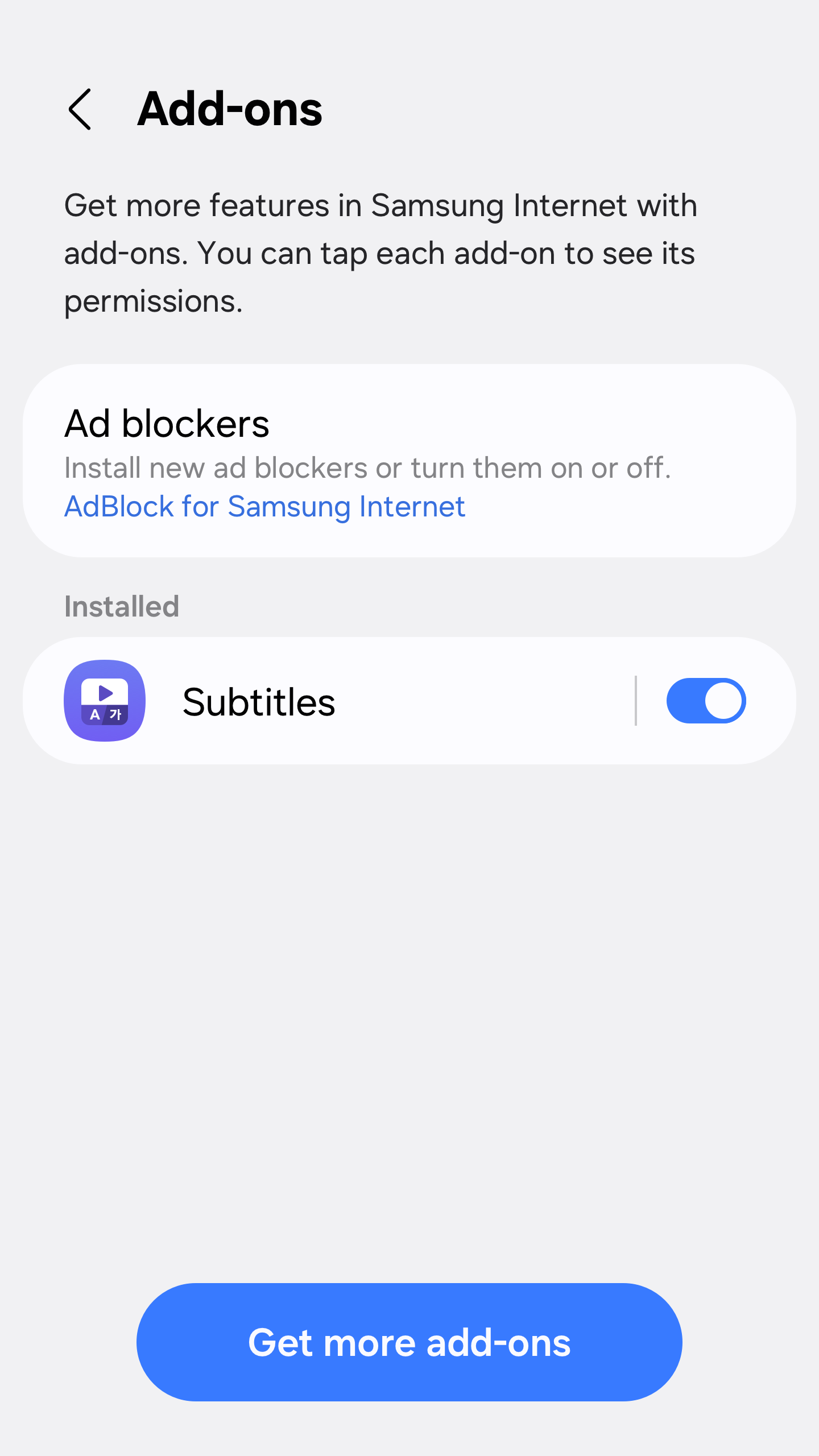 اسکرین شات 6 برنامه Samsung Browser